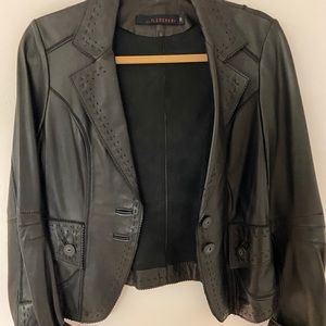 Leather jacket